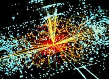 Quantum field theory - particle collision image